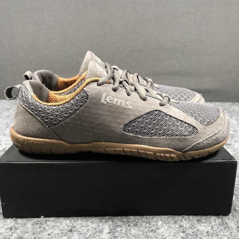 Lems Primal 2 Slate Shoes Mens Size 8 Gray Mesh Minimalist Barefoot Zero Drop - Picture 8 of 16